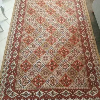 فرش قالیچه ماشینی طرح گلیم نو و سالم