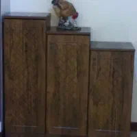 جاکفشی ۳ تایی رنگ قهوه ای