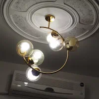 لوستر مدل ماه|لوستر و چراغ آویز|پاکدشت, پارچین|دیوار