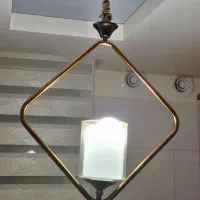 لوستر تک شاخه مدرن|لوستر و چراغ آویز|تهران, مینابی|دیوار