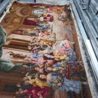 تابلو فرش طرح مجلس پاپ|تابلو فرش|اردبیل, |دیوار