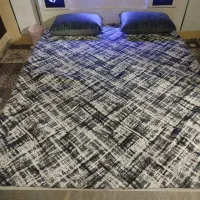 تخت دونفره با تشک طبی  بفروش میرسد