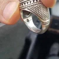 انگشتر دستساز عقیق کهنه|جواهرات|ری, دولتآباد|دیوار