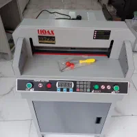 دستگاه کاتر کاغذ برش کتاب گیوتین تمام اتومات AX110