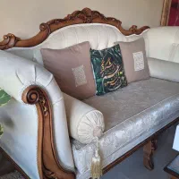 مبل چپندر چوب راش  ویترین درحدنو