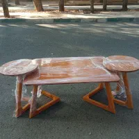 تولید و فروش جلو مبلی عسلی چوبی