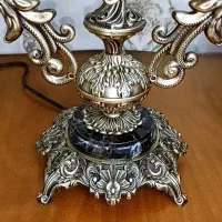 آباژور طرح آنتیک برنزی|چراغ خواب و آباژور|تهران, خاک سفید|دیوار