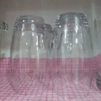 لیوان بلند پاشا باغچه مدل بارل بسته ۶ عددی