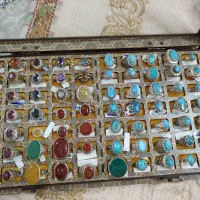 فیروزه عقیق.زبرجد.یاقوت باباقوری.آمتیس .توپاز