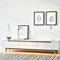 زیر تلویزیون تمام mdf سفارشی|میز تلویزیون|کازرون, |دیوار