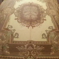 یک عدد روفرشی کرم رنگ(غزال یزد) ۹متری