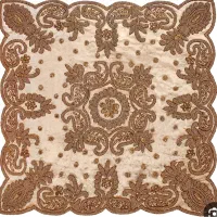 رو میزی کار دست هندی|پرده، رانر، رومیزی|تبریز, |دیوار