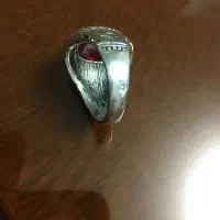 یک عدد انگشتر طرح عقیق شماره دار