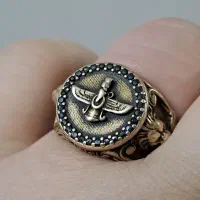 انگشتر فروهر،طلای روس،انصافا شیکه|جواهرات|بوشهر, |دیوار