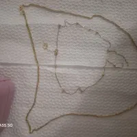 طلا زنجیر دستبند کاملا نو