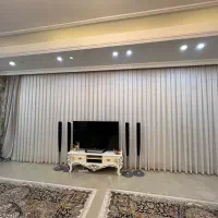 پرده پتینه جدیدهمراه استر زیر و دستک نگین دوزی