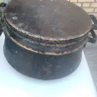 دیگ مسی قدیمی بالا ۱۵۰ سال