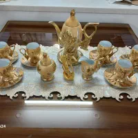 عصرونه خوری چینی طلا کوب