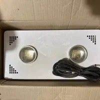پرژکتور رشد گیاه LED دو لامپه مناسب گل و گیاه