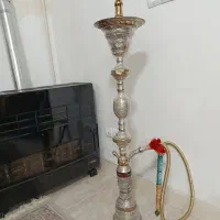 قلیون تمام برنج نگین کاری شده