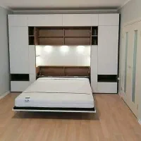 کمد دیواری و تخت تاشو|جاکفشی، کمد، دراور|شهریار, شهرک وائین|دیوار