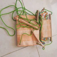 ست صندلی ماشین و تاب کودک|تخت و صندلی بچه|ایلام, |دیوار