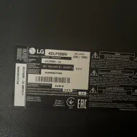 تلویزیون رسیور دار ال جی ۴۲اینچ|تلویزیون و پروژکتور|تهران, حکیمیه|دیوار