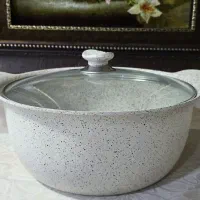 سرویس ۱۰ پارچه قابلمه تاوا دو رو گرانیتی