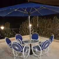 میزوصندلی مخصوص باغ ویلا،صندلی فلزی، ست باغی