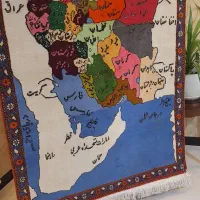 نقشه ایران دستباف ۲ متری|تابلو فرش|تهران, شهرک چیتگر|دیوار