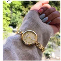 ساعت مچی دخترانه بند استیل رنگ طلایی|ساعت|ایذه, |دیوار