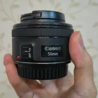 لنز کنون 50mm|دوربین عکاسی و فیلم‌برداری|اصفهان, ملک|دیوار