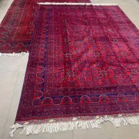 فرش دستباف (بساک)جفت ۸۰ درصد لاکی|فرش|مشکین‌دشت, |دیوار