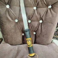 چاقو دست ساز طرح شمشیر سامورایی