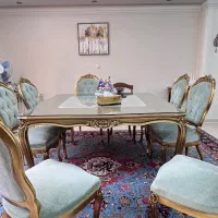 ناهارخوری ۸ نفره‌استیل|میز و صندلی غذاخوری|تهران, پاسداران|دیوار