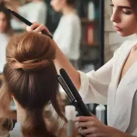 شنیون و میکاپ