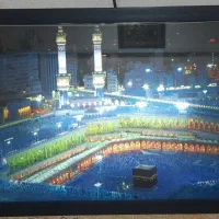 تابلو چراغ دار کعبه