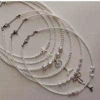 دستبند  پابند گردنبند منجوقی