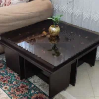 مبل راحتی و میز جلو مبلی پنج تیکه|مبلمان خانگی و میز عسلی|بیرجند, |دیوار