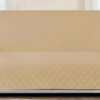 کاور مبل ۳ نفره کرم رنگ