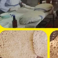 نیروی خانم کار در نانوایی رحمت اباد