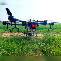 سمپاشی هوایی مزارع کشاورزی با پهپاد سم پاش پهباد