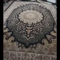 یک جفت فرش سورمه ای ۷۰۰شانه  ۳در۴