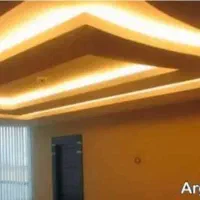 رابیتس کاری و نور مخفی نمای ساختمان|خدمات پیشه و مهارت|قزوین, |دیوار