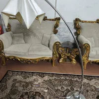 آباژور هلالی ایستاده|چراغ خواب و آباژور|قم, چهل درخت‎|دیوار