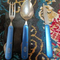 چاقو همه کاره و ست قاشق و چنگال|کوهنوردی و کمپینگ|مشهد, طلاب|دیوار