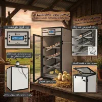 دستگاه جوجه کشی ستر و هچر همزمان تخفیف ویژه محدود