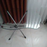 میز چهار نفره شیشه ای