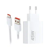 کابل و کلگی شارژر XIAOMI مدل 45W ویژگی سرجعبه