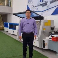 ماشین آلات صنعت چوب. لبه چسبان. دورکن